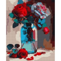Картина по номерам Santi Магічні троянди 40*50 см алмазна мозаїка (954698)