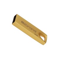 USB флеш накопичувач Mibrand 8GB Puma Gold USB 2.0 (MI2.0/PU8U1G)