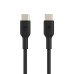 Дата кабель USB-С - USB-С, PVC, 2m, black Belkin (CAB003BT2MBK)