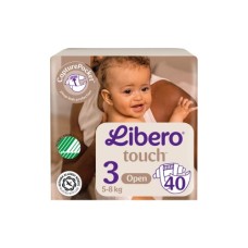 Підгузки Libero Touch Розмір 3 (5-9 кг) 40 шт (7310361147867)