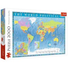 Пазл Trefl Політична карта світу 2000 елементів (5900511270990)