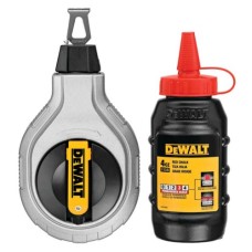 Шнур розміточний DeWALT 30м, в комплекті крейдяний порошок. (DWHT47408-0)