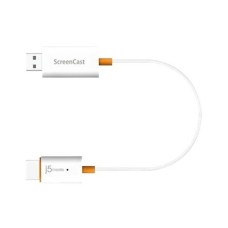 Адаптер J5create Wireless1080p AirPlay/Miracast/Chromecast up to 15m white (JVAW56-N)