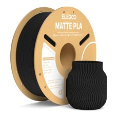 Пластик для 3D-принтера ELEGOO PLA matte 1кг, 1.75мм, black (50.203.0250)