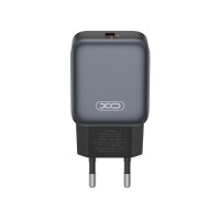 Зарядний пристрій XO USB QC3.0 18W black (L152_Black)
