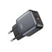 Зарядний пристрій XO USB QC3.0 18W black (L152_Black)