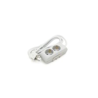 Мережевий подовжувач Panasonic X-tendia із заземленням 2 розетки, 2м (WLTB04222GR-UA)