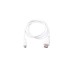 Додаткове обладнання для Мікро ПК Raspberry Pi Кабель microHDMI-HDMI для Raspberry Pi 1м офіційний білий (SC0358)