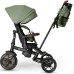 Дитячий велосипед QPlay Comfo Max складаний триколісний Green (T70 ComfoMaxGreen)
