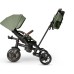 Дитячий велосипед QPlay Comfo Max складаний триколісний Green (T70 ComfoMaxGreen)