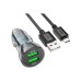 Зарядний пристрій HOCO Z47 Transparent Discovery Edition 2xUSB Black (6931474782236)