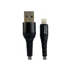 Дата кабель USB 2.0 AM to Lightning 1.0m MI-14 2A Black-Gray Mibrand (MIDC/14LBG)