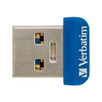 USB флеш накопичувач Verbatim 16GB Store 'n' Stay NANO Blue USB 3.0 (98709)