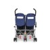 Коляска Maclaren Twin Triumph для двійні Blue/Silver (WM1Y120042)