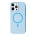 Чохол до мобільного телефона BeCover FIBRA Silicone OmniMag Apple iPhone 16 Pro Max Light Blue (716237)