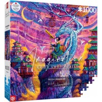 Пазл GoodLoot Imagination: Roch Urbaniak Sakura & Ryu 1000 ел. (5908305249740)