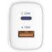 Зарядний пристрій Sigma 1xUSB-C PD33W + 1xUSB QC3.0 GaN X-power PS33-01 white (4827798527719)