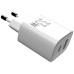 Зарядний пристрій Sigma 1xUSB-C PD33W + 1xUSB QC3.0 GaN X-power PS33-01 white (4827798527719)