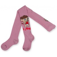 Колготки UCS Socks з левеням (M0C0301-0922-3G-pink)