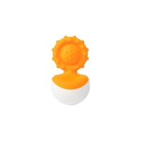 Брязкальце Fat Brain Toys прорізувач-неваляшка dimpl wobl помаранчевий (F2172ML)