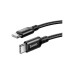 Дата кабель USB-C to USB-C 1.0m 60W nylon X14 black HOCO (6931474752215)