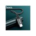 Дата кабель USB-C to USB-C 1.0m 60W nylon X14 black HOCO (6931474752215)