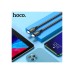 Дата кабель USB-C to USB-C 1.0m 60W nylon X14 black HOCO (6931474752215)