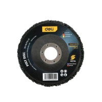 Круг зачистний Deli кораловий 115 мм, шліфувальний (EDH-NLP115-E1)