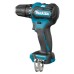 Шуруповерт Makita DF332DWYE, 10.8V, АКБ 2x1.5Ah, 21·35Нм, 0-450·0-1500об/хв, ЗП, кейс, 0.86кг (DF332DWYE)