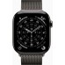 Смарт-годинник Apple Watch Series 11 GPS + Cellular 46mm Slate Titanium Case with Slate Milanese Loop - M/L (MFD44RK/A)