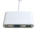 Порт-реплікатор Extradigital USB Type-C to VGA/USB 3.0/Type-C (0.15m) (KBV1690)