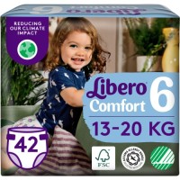 Підгузок Libero Comfort Розмір 6 (13-20 кг) 42 шт (7322541757049)