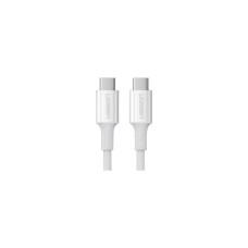 Дата кабель USB-C to USB-C 1.0m US300 20V/5A 100W White Ugreen (60551)