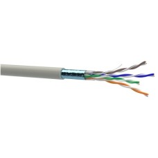 Кабель мережевий OK-Net FTP cat.5e, 305м (F/UTP-cat.5E-SL) (КПВЭ-ВП (100) 4*2*0,46)