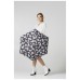 Парасоля Fulton L340 Miniflat-2 Black and White Floral (L340-037744)