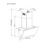 Витяжка кухонна Pyramida NX 60 (800) B GBL