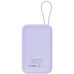 Батарея універсальна Canyon 10000mAh OnPower 101 PD/22.5W built-in cable Purple (CNS-CPB101PU)