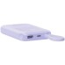 Батарея універсальна Canyon 10000mAh OnPower 101 PD/22.5W built-in cable Purple (CNS-CPB101PU)