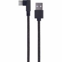 Дата кабель USB 2.0 AM to USB-C 0.2m corner Cablexpert (CC-USB2-AMCML-0.2M)