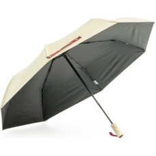 Парасоля Krago складана жіноча LOVE повний автомат бежева (umb-18-002)