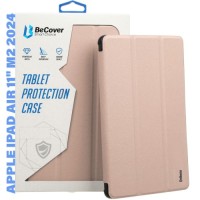 Чохол до планшета BeCover Tri Fold Hard Apple iPad Air 11" M2 2024 Pink (711416)
