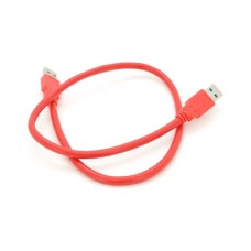 Дата кабель USB 3.0 AM/AM 0.6m red Voltronic (YT-3.0AM+AM-0.6R)