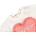 Набір дитячого одягу Breeze з сердечком і оборочкою (11261-98G-peach)