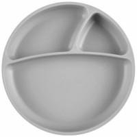 Тарілка дитяча MinikOiOi Portions - Powder Grey (101050004)
