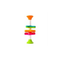 Розвиваюча іграшка Fat Brain Toys Пірамідка-спиннер тактильна MiniSpinny (F134ML)