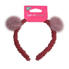 Дитячий обруч для волосся YES! Fun пухнастик (707224)