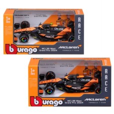 Масштабна модель автомобіля Bburago Автомодель - McLaren F1 MCL38 (2024), 1:43 (18-38214)