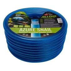 Шланг для поливу Alloid Pro армований, 3-шаровий, AZURE SNAIL, 1/2", 30м (WH-67651)