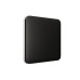 Розумний вимикач Ajax SoloButton 1-gang/2-way/Чорний (SoloButton 1-gang/2-way/Black)