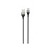 Дата кабель USB 2.0 AM to USB-C 1.0m 2.1A double-side grey XO (NB188-TC-1-GR)